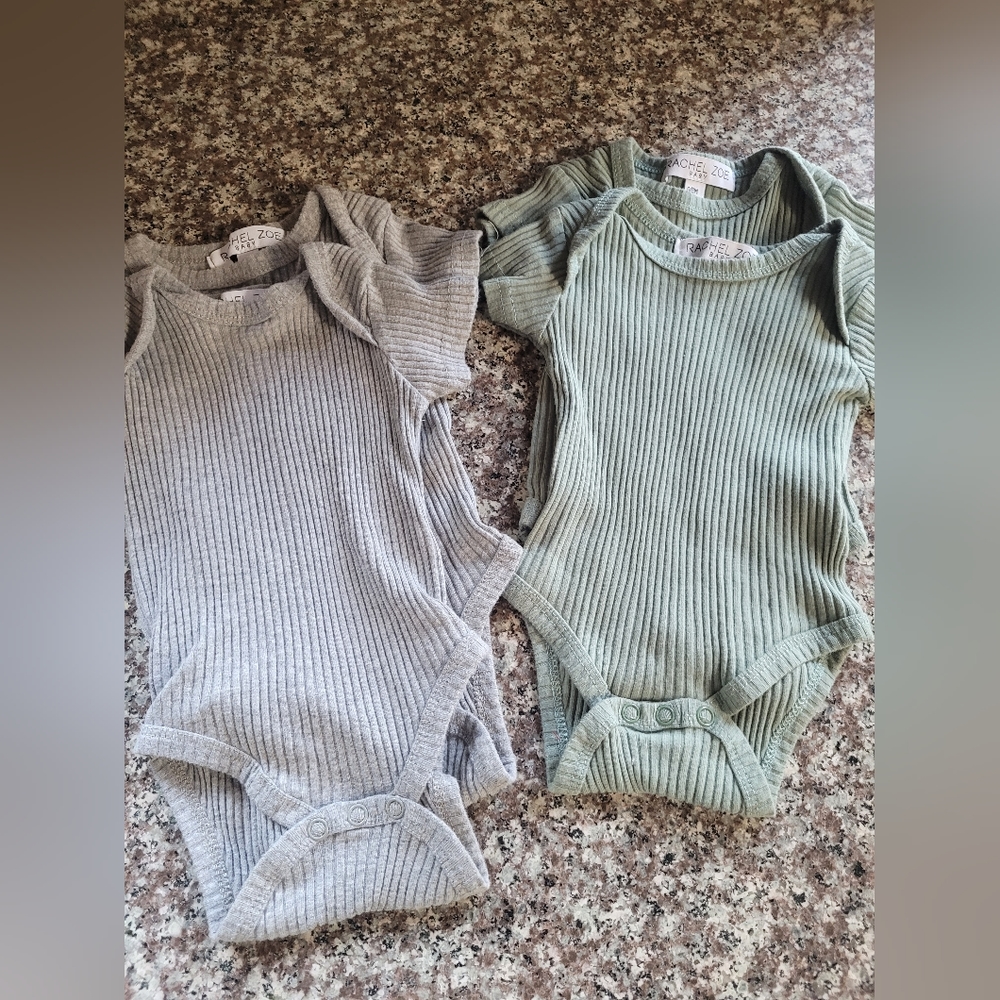 Rachel Zoe 4 Onesie Size 0-3 Months